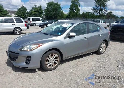 2012 Mazda Mazda3 I Touring z USA, uszkodzony, nr VIN JM1BL1V8XC1563382